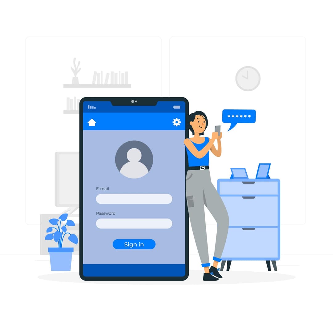 Login illustration
